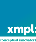 Logo xmpl blauw